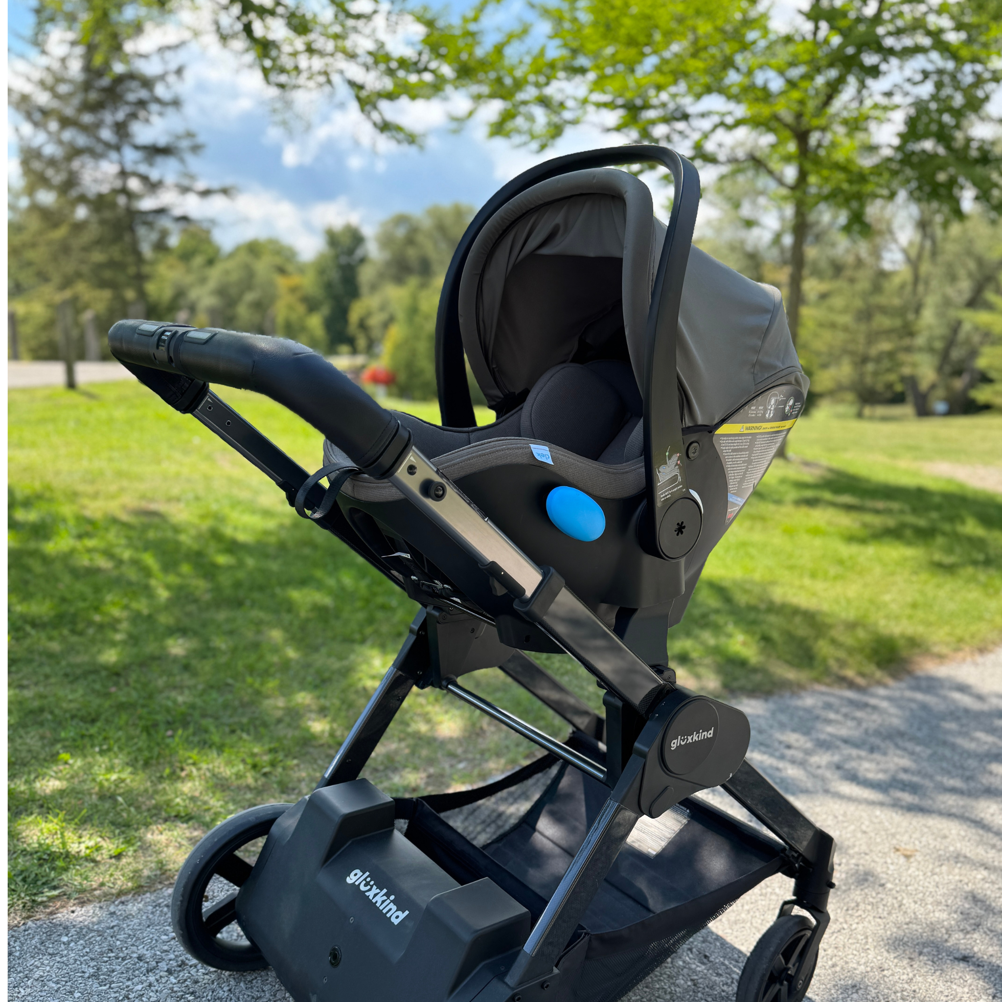 Rosa with an Clek Liing Car Seat