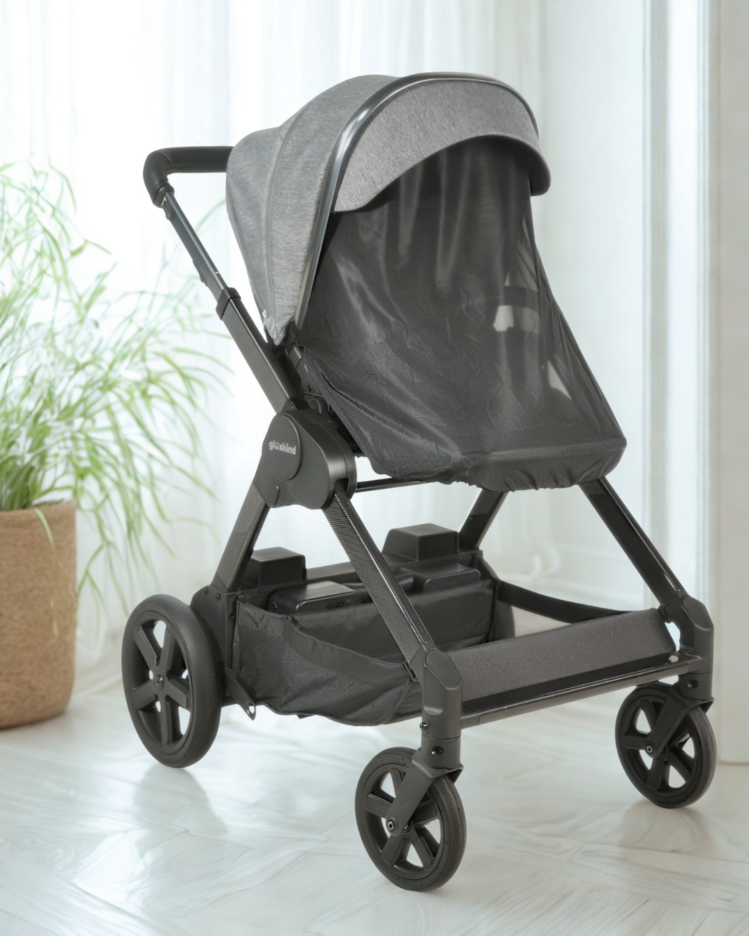 Glüxkind Rosa Smart Stroller (Flight-safe, modular battery)